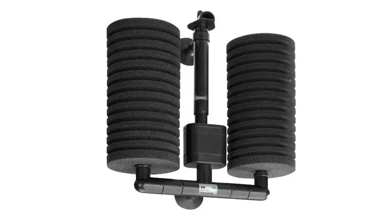 BOB - DOPPEL-BIO SCHWAMMFILTER MAXI MIT PUMPE 22 X 8 X 24.5 CM