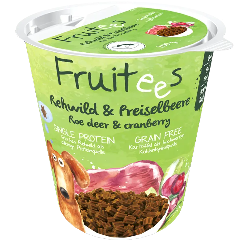 bosch Fruitees Single Protein Rehwild & Preiselbeeren 200 g