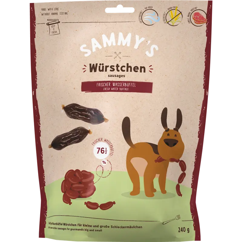bosch Sammy's Würstchen Wasserbüffel 240 g