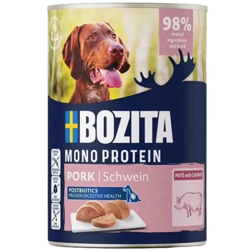 Bozita Dog Paté Schwein 400 g