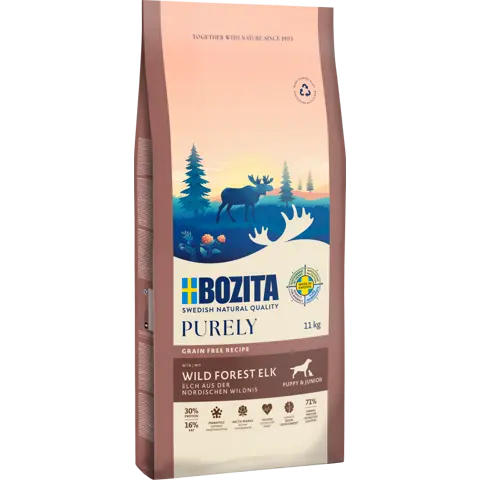 Bozita Dog Purely Puppy & Junior Small Elch