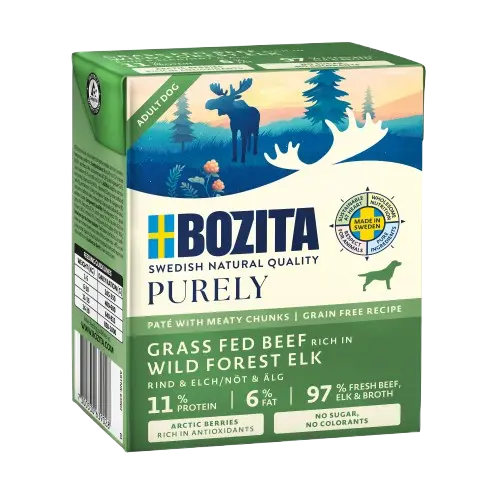 Bozita Purely Paté mit Elch 370 g Tetra