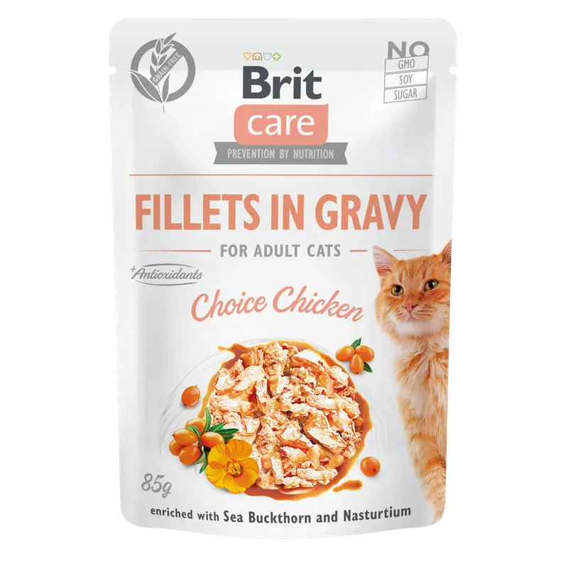 Brit Care Fillets in Gravy Chicken 85 g