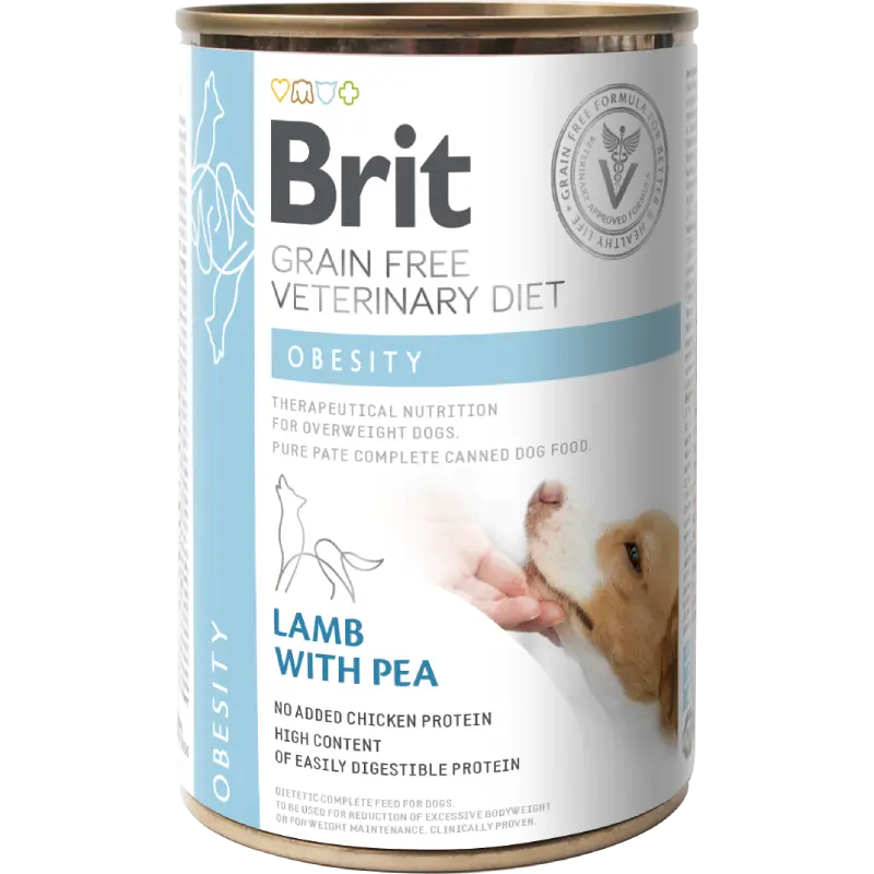 Brit Vet Dog Dose Obesity 400 g
