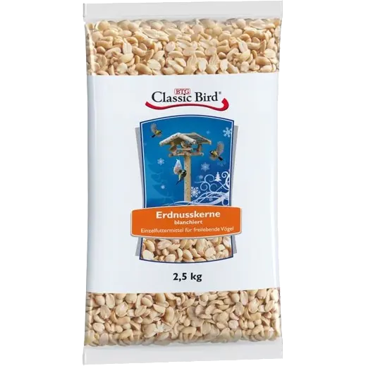 BTG Classic Bird Erdnußkerne blanchiert 2500 g