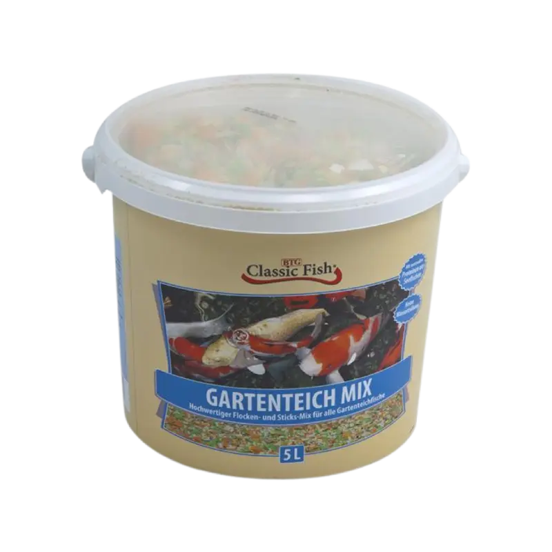 BTG Classic Fish Gartenteich Mix 5 Liter Eimer