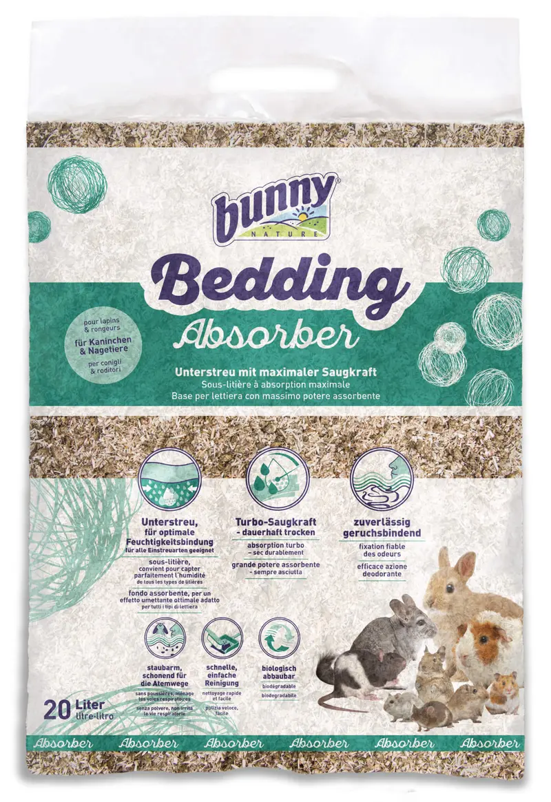 Bunny Bedding Absorber 20 Liter Einstreu