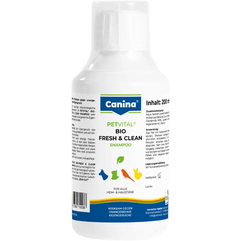 Canina Petvital Bio Fresh & Clean Shampoo