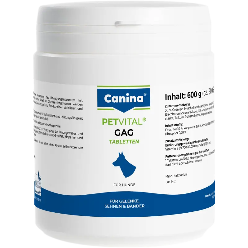 Canina Petvital GAG Tabletten