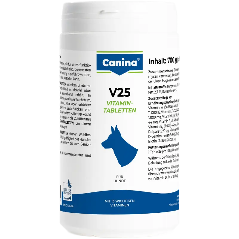 Canina V25 Vitamintabletten