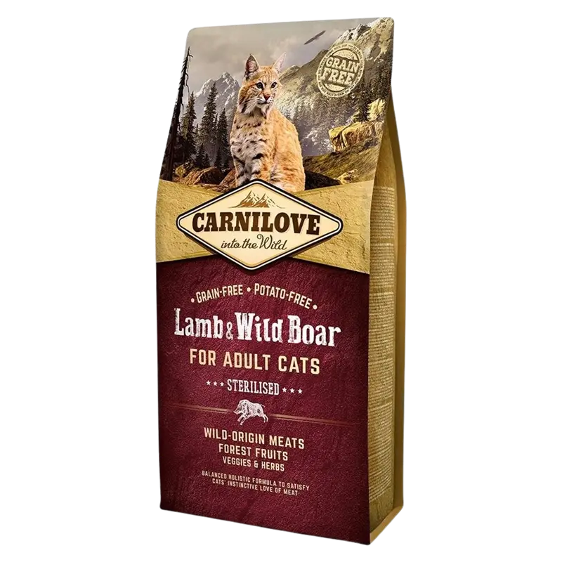 Carnilove Cat Adult Lamb & Wild Boar