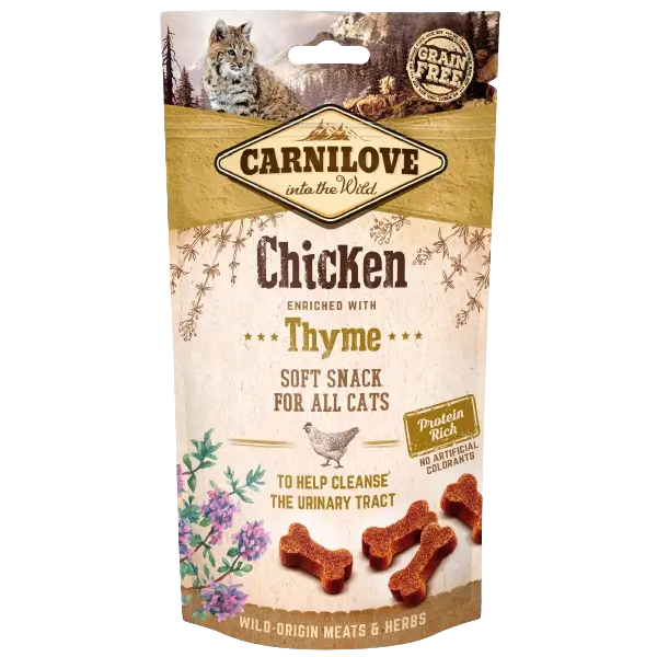 Carnilove Cat Snack Soft Chicken/Thyme 50 g
