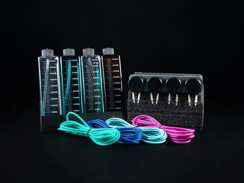 Chihiros Dosieranlage Deluxe‑Set mit Magnetrührer