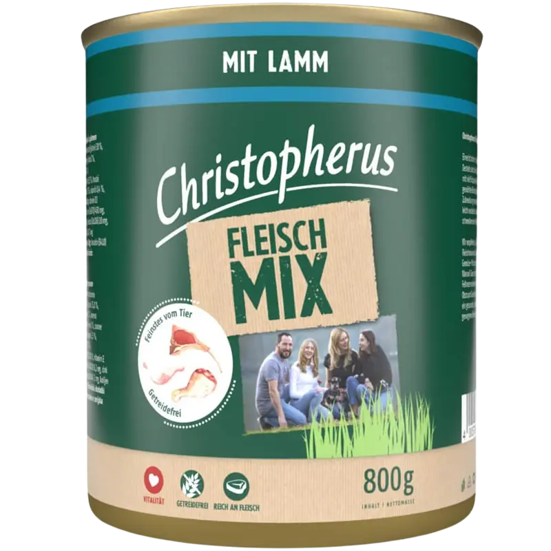 Christopherus Fleischmix Lamm 800 g
