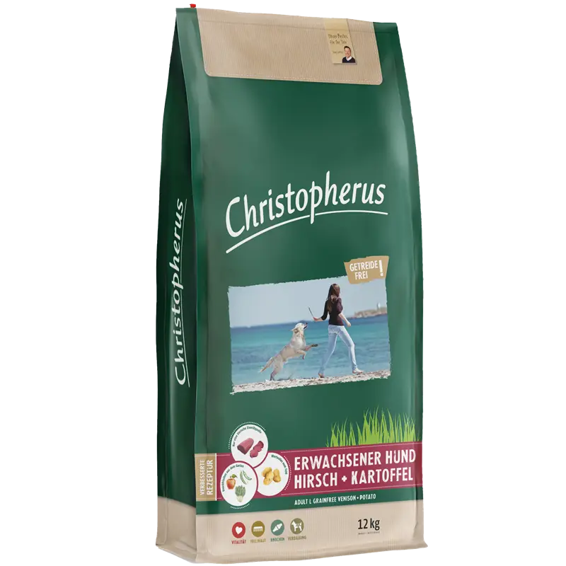 Christopherus Getreidefrei Hirsch & Kartoffel