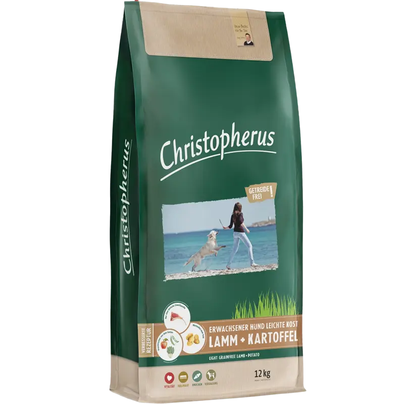 Christopherus Getreidefrei leichte Kost Lamm & Kartoffel