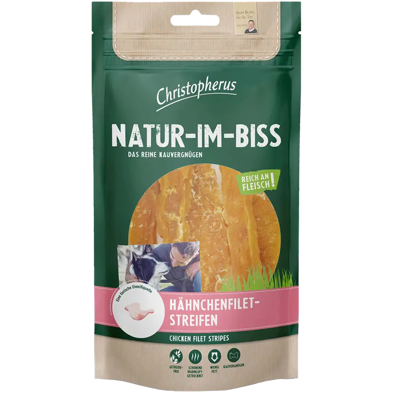 Christopherus Natur-Im-Biss Hähnchenfiletstreifen 70 g