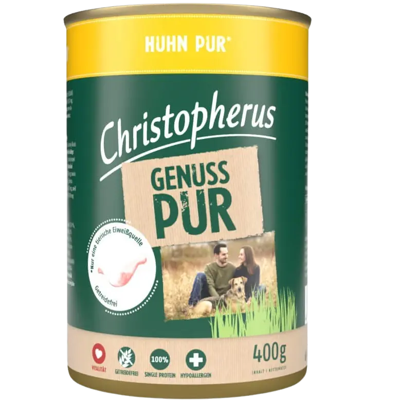 Christopherus Pur Huhn 400 g