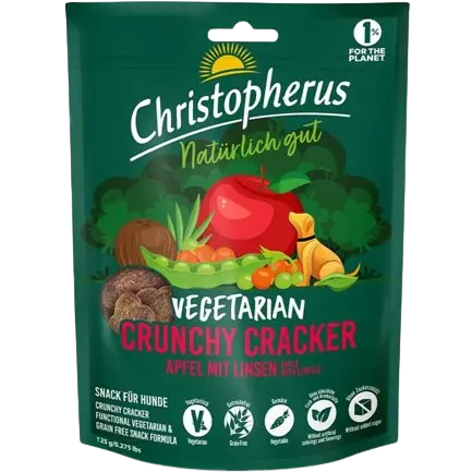 Christopherus Snack Vegetarian Apfel & Linsen 125 g