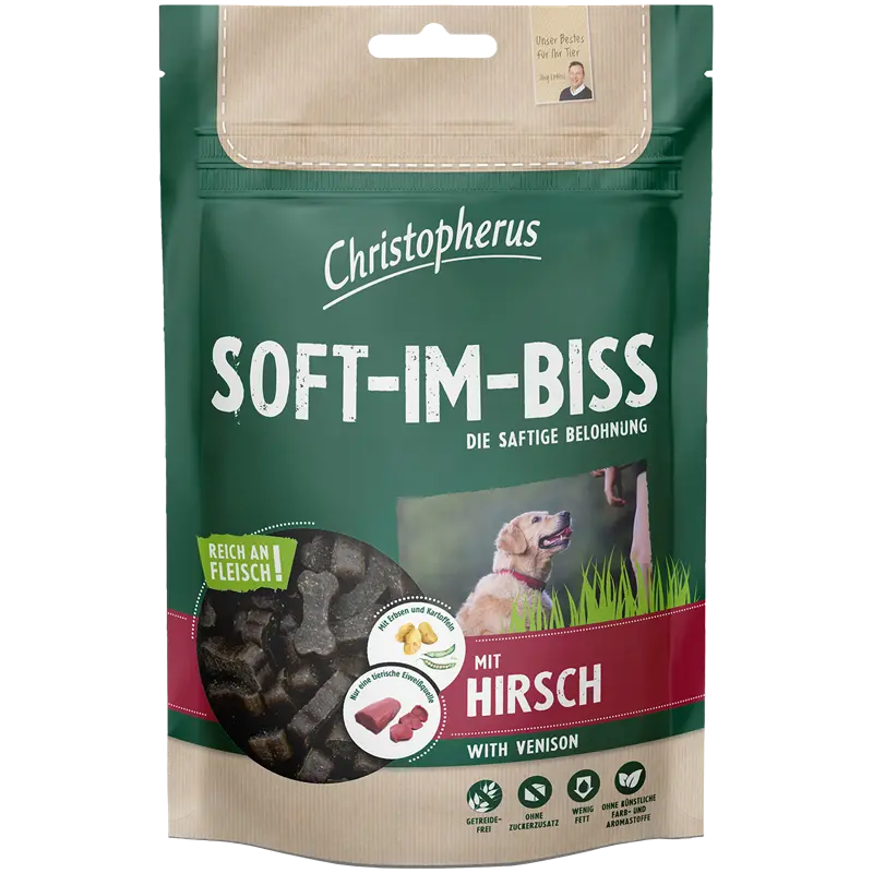 Christopherus Soft-Im-Biss Hirsch 125 g