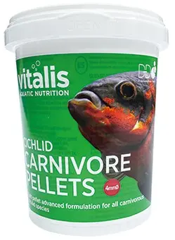 Cichlid Carnivore Pellets Süßwasser Ø 1mm