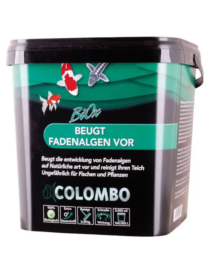 Colombo Biox – Algenbekämpfung für klares Teichwasser