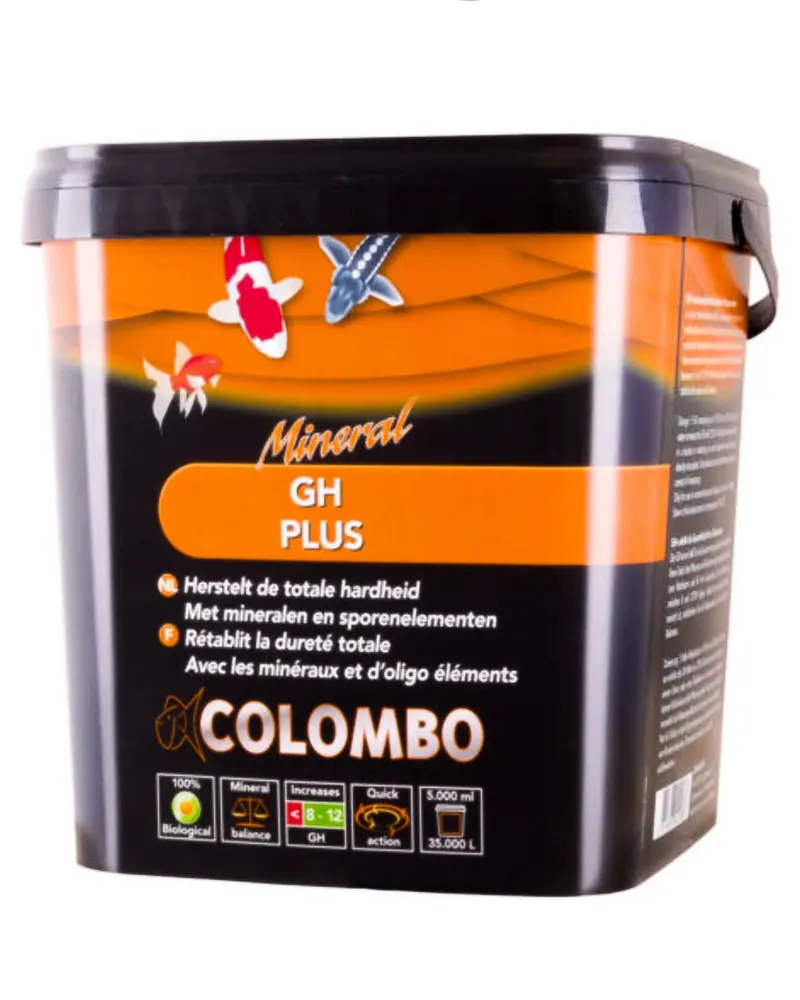 Colombo GH+ für Koi- & Gartenteiche – Gesamthärte erhöhen