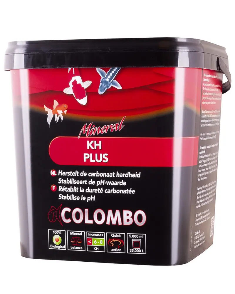 Colombo KH+ für Koi- & Gartenteiche – Karbonathärte stabilisieren