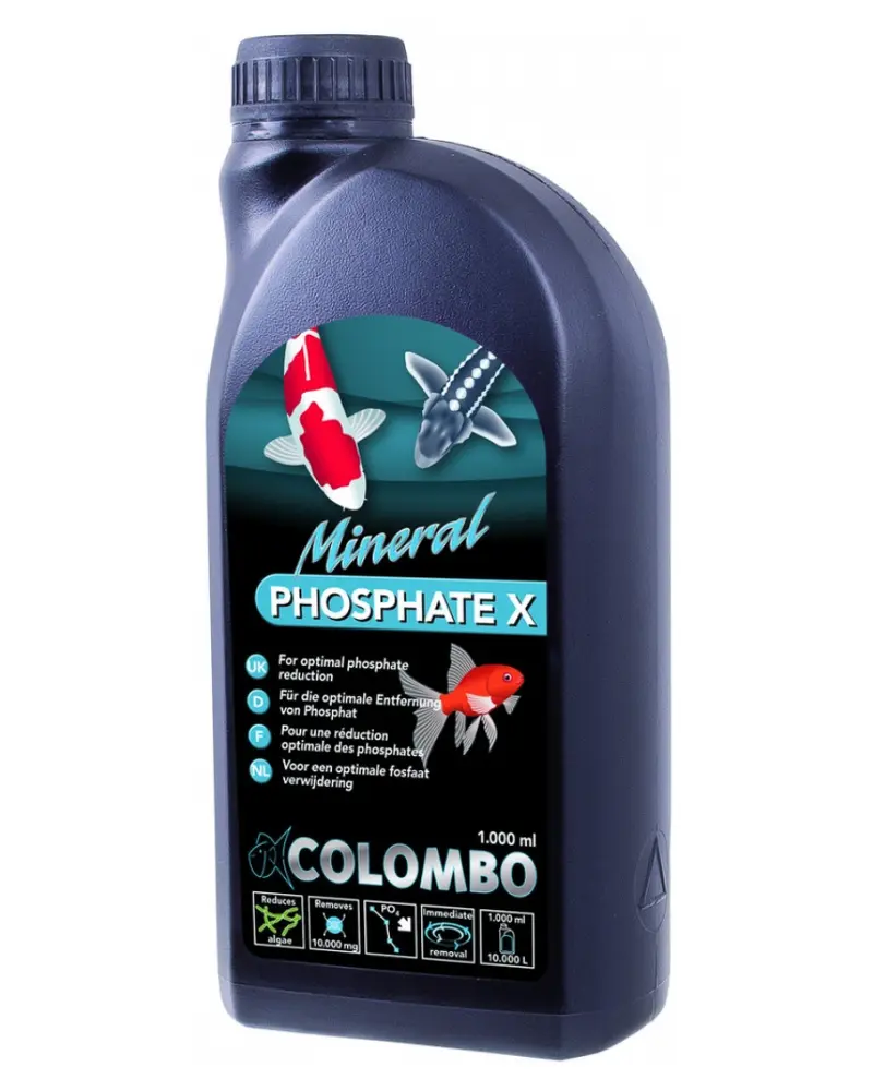 Colombo Phosphate X – Phosphatentferner für klares Teichwasser