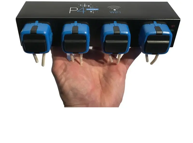 D-D P4 Connect Dosierpumpe – 4 Kanäle mit App | P4 & P4 Pro