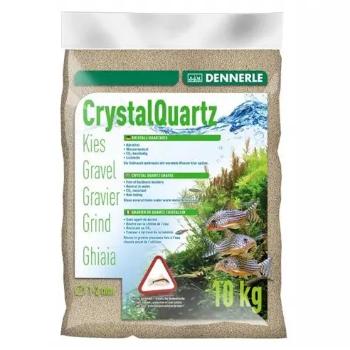 Dennerle crystalquartz Naturweiß