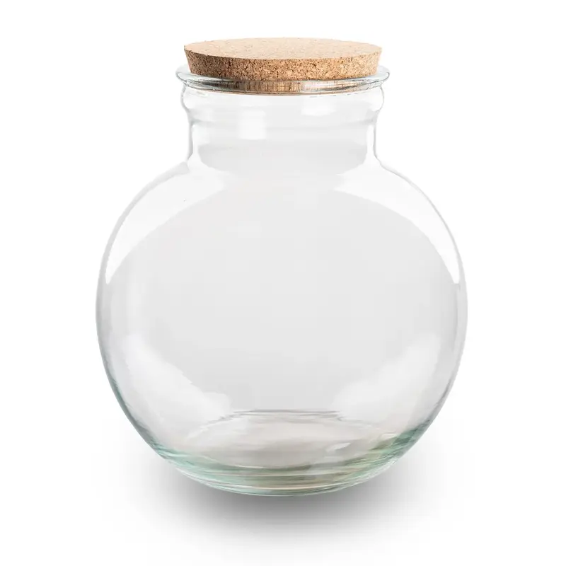 Die Terrarium-Flasche „Teddy“ (ohne LED-Kurk) 🌱💎 - ES+