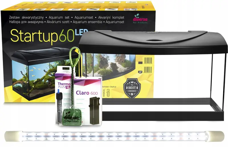 Diversa Startup 60 Aquarium-Set 54 Liter