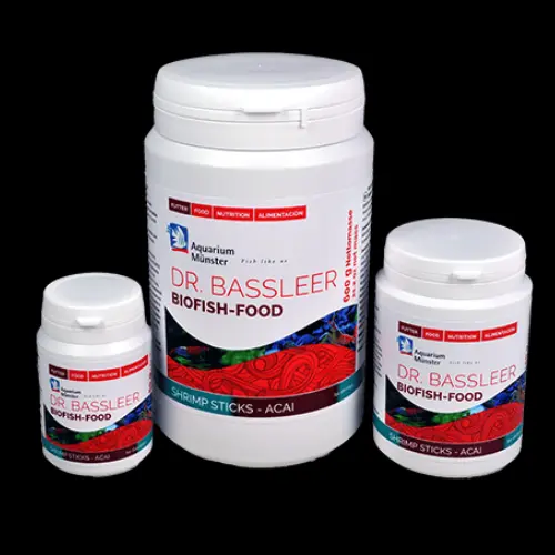 DR. BASSLEER BIOFISH FOOD SHRIMP STICKS ACAI