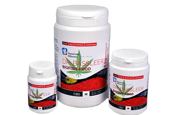 Dr. Bassleer Fischfutte BIOFISH-FOOD CBD - entzündungshemmend