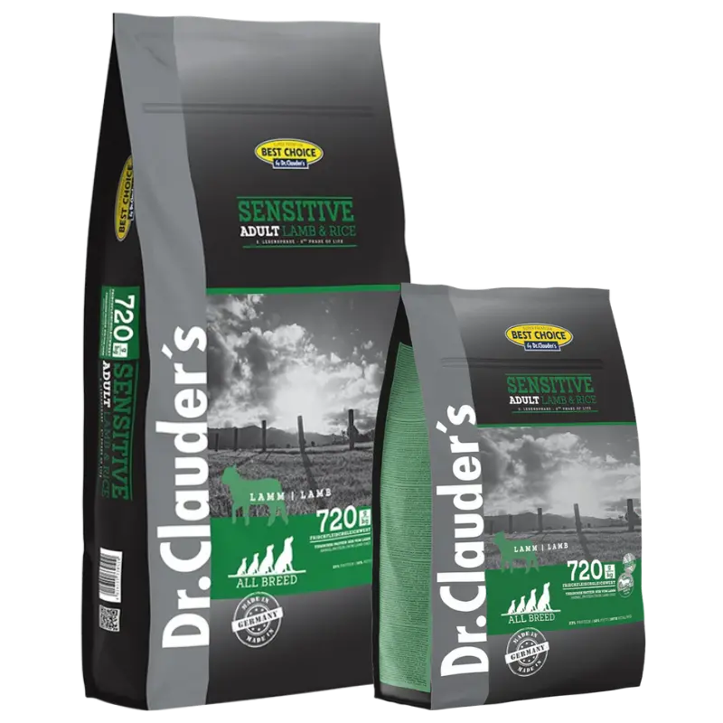 Dr.Clauder's Best Choice Lamm & Reis 12,5 kg + GRATIS 4 kg