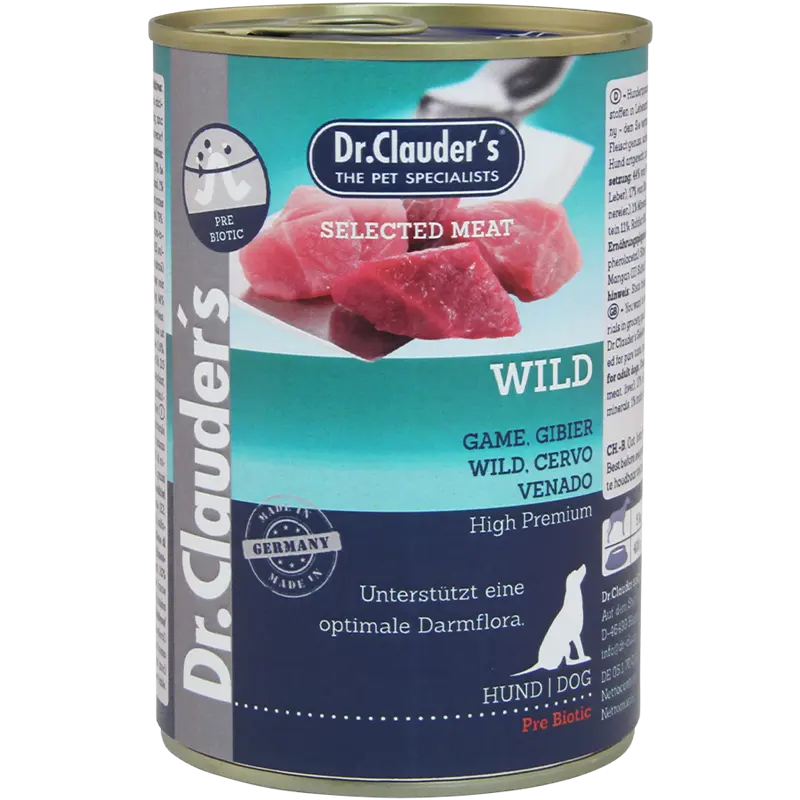 Dr.Clauder's Selected Meat  Hirsch & Kartoffel 400 g
