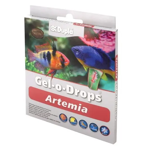 Dupla Gel-o-Drops Artemia 12 x 2g Geleefutter Frostfutter Ersatz MHD 12/2025