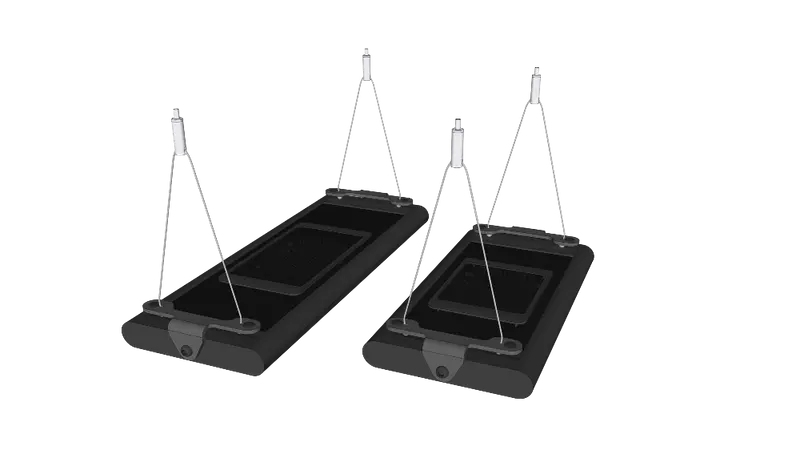 EDGE Halter für D-D Seilaufhängung
