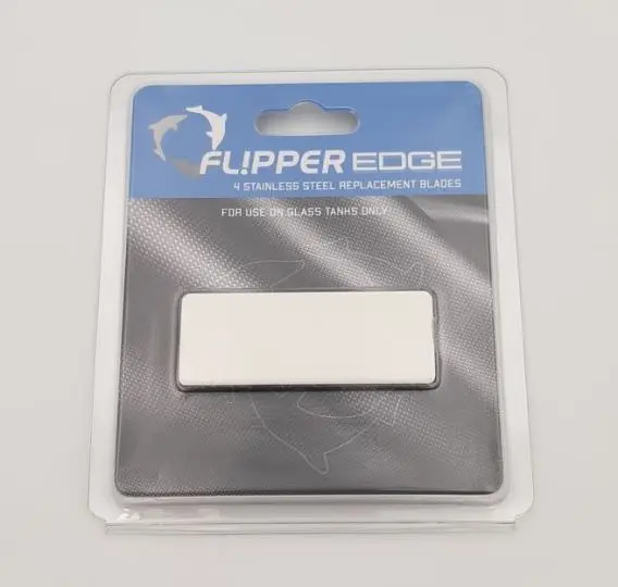 Edge Standard - 4 Ersatzklingen Edelstahl für Glasaquarien