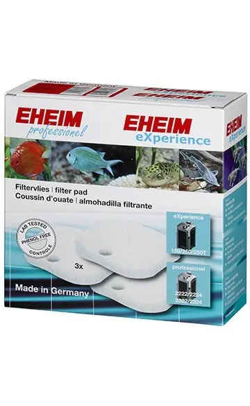 EHEIM 3x Filtervlies 2616225 Außenfilter eXperience professionel 150 250 250T