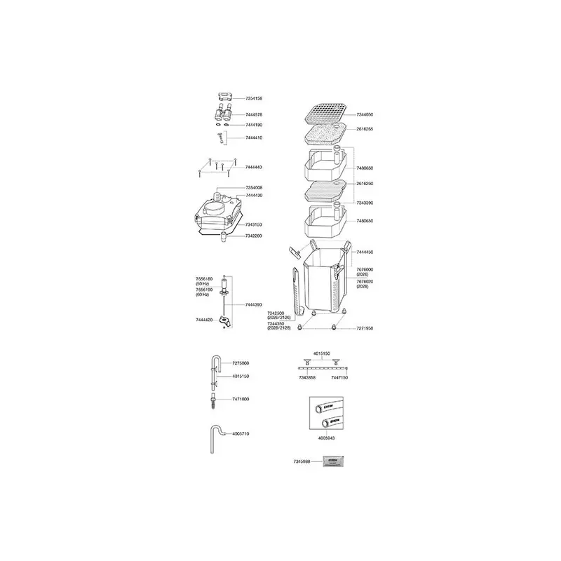 EHEIM Adapter komplett 7444578