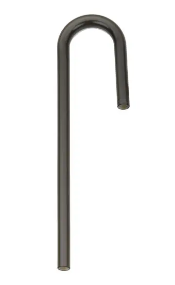 EHEIM Ansaugrohr anthrazit für Schlauch 16/22mm 7334538