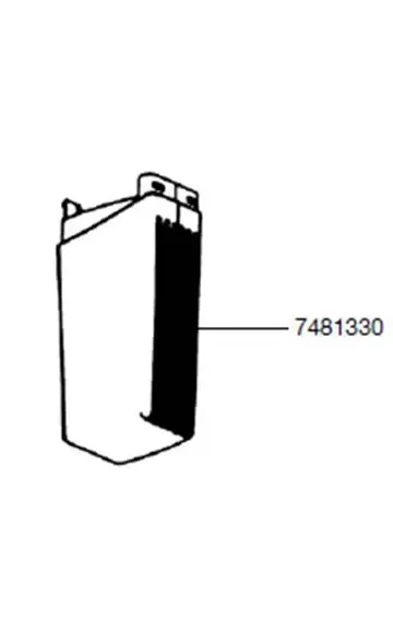 EHEIM Filterbehälter mit Filterpatrone 7481330