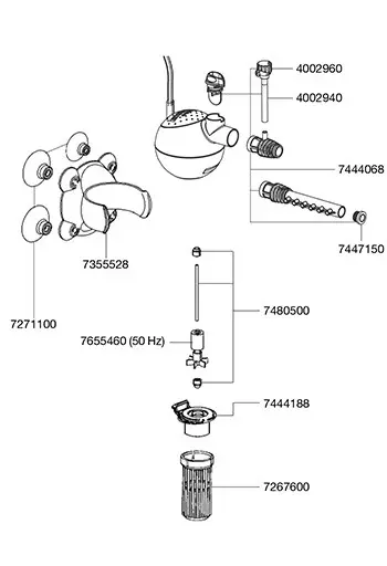 EHEIM Filterkorb / Ansaugkorb 7267600