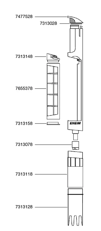 EHEIM Flügelteil 7313078