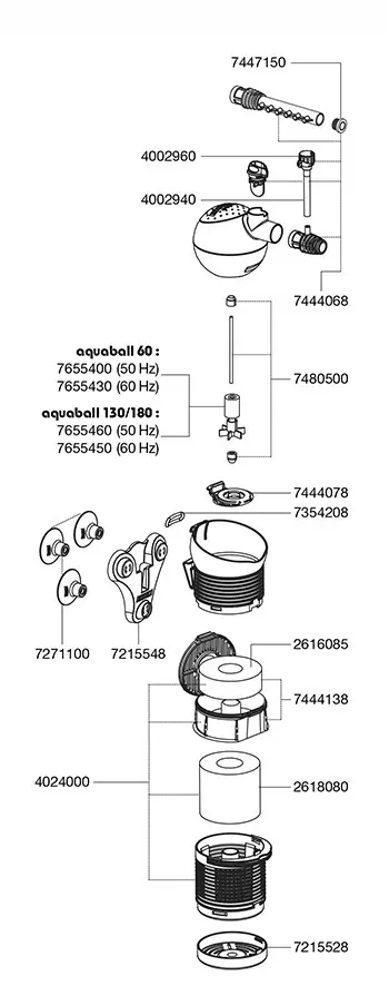 EHEIM Halterung 7215548