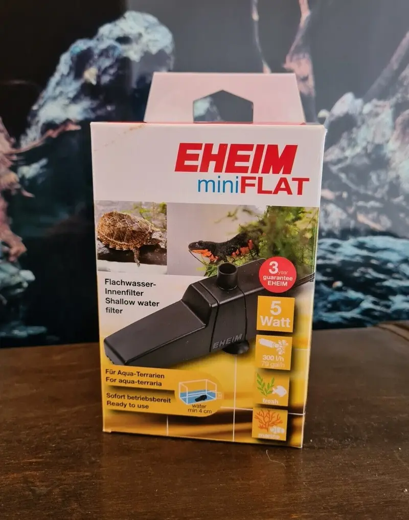 EHEIM miniFlat Innenfilter 2203020 Mini Filter für Terrarium Paludarium Frösche