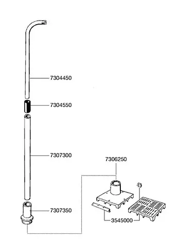 EHEIM Rohrstück 7307300