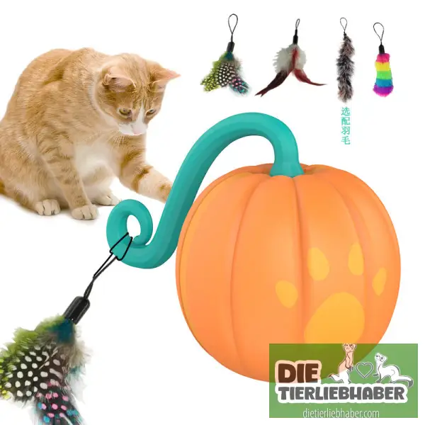Elektrisch betriebener Leuchtball für Katzen